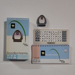 Cricut Cartridge Doodlecharms Provo Craft Shapes Scrapbooking